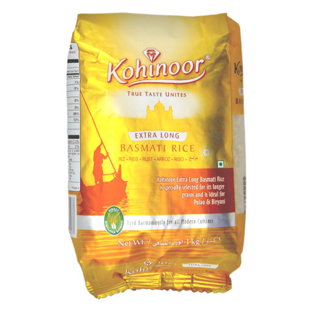 Kohinoor Extra Long Basmati Rice 1Kg