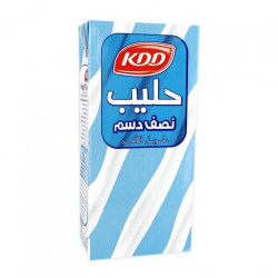 Kdd Half Cream Milk 1L