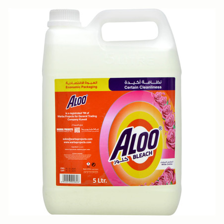 Aloo White Clothes Bleach Liquid 5L