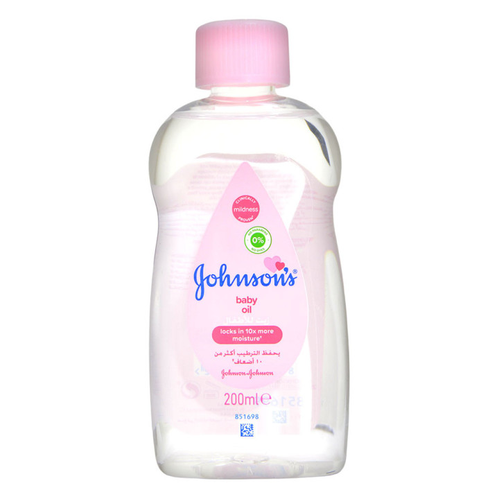 Johnson & Johnson Regular Baby Body Oil, 200 ml