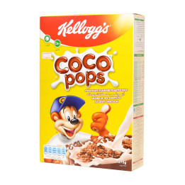 Kellogg's Coco Pops Toasted Rice Cereal, 375 g