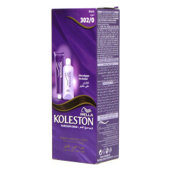Wella Black 302 Hair Color Cream 60ml