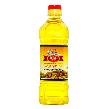 Rbr Wood Pressed Ground Nut Oil 500Ml