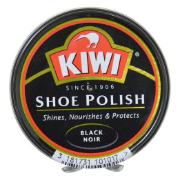 Kiwi Black Shoe Polish, 40 ml