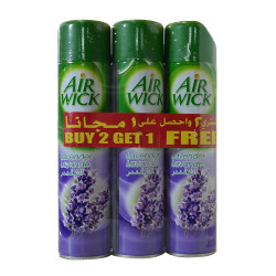 (2 + 1) بخاخ هواء لافندر بحجم 300 مليلتر