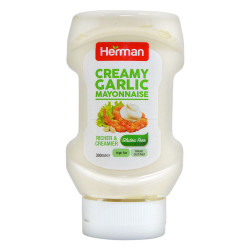 Herman Creamy Garlic Mayonnaise 300Ml