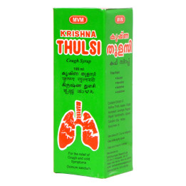 Krishna Tulsi Cough Syrup, 100 ml