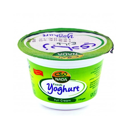 Nada Full Cream Plain Yoghurt 170G