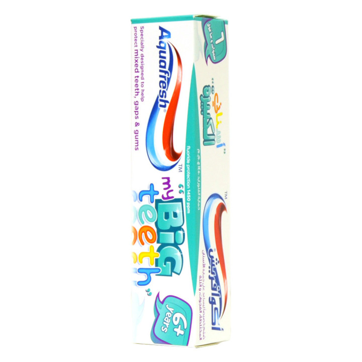 Aquafresh Big Teeth Toothpaste, 50 ml
