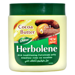 Dabur Herbolene Cocoa Butter Petroleum Jelly, 225 ml