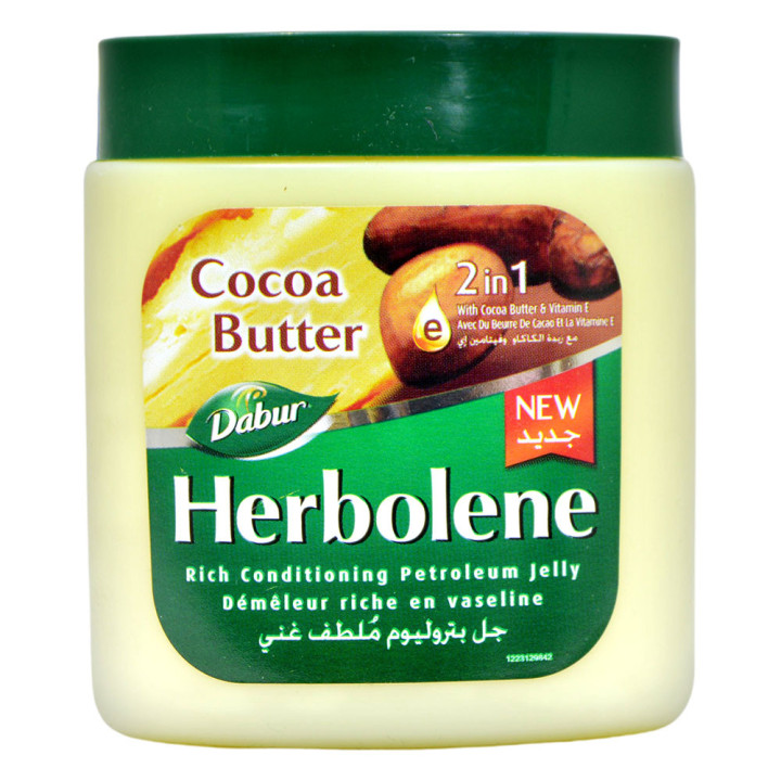 Dabur Herbolene Cocoa Butter Petroleum Jelly, 225 ml