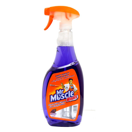 Mr Muscle Lavender Windex Glass Cleaner 750Ml