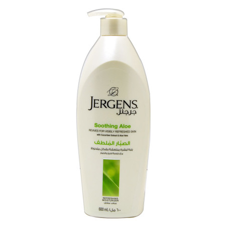 Jergens Soothing Aloe Moisturizer 600Ml