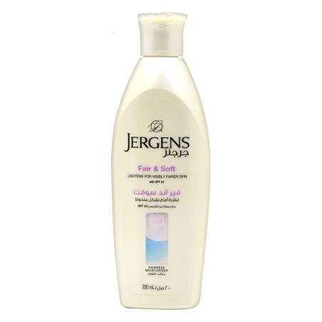 Jergens Fair Soft Moisturizer 200Ml