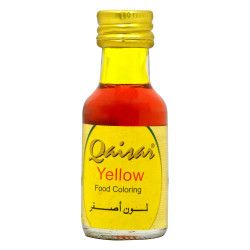 Qaisar Yellow Liquid Food Color 28ml
