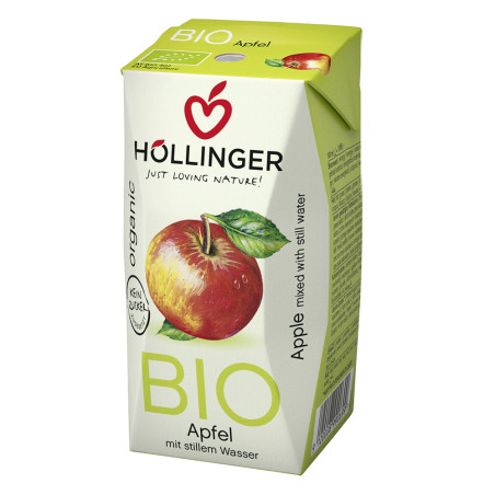 Hollinger Apple Cloudy Organic Juice 200Ml