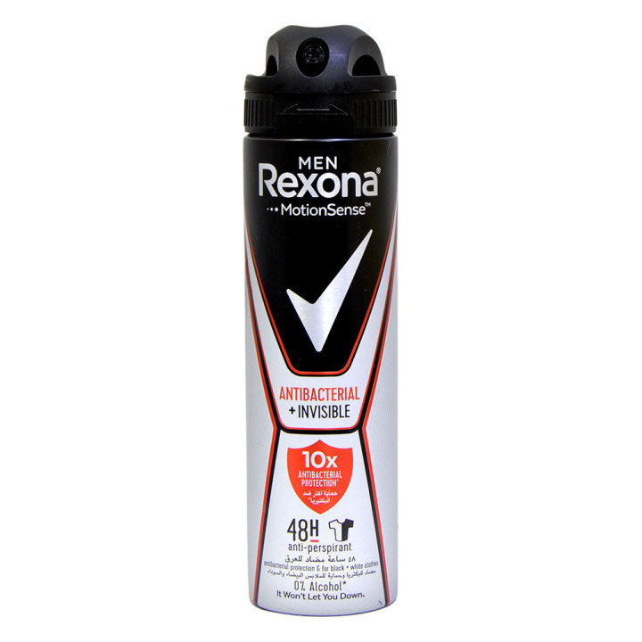 Rexona Motion Sense Antibacterial Deodorant Spray, 150 ml