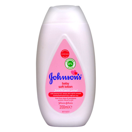 Johnson N Johnson Baby Soft Lotion 200Ml
