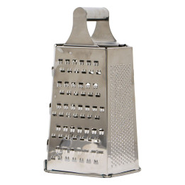 Burhan 4-Sided Small Stainless Steel Vegetable Grater, 1 pc