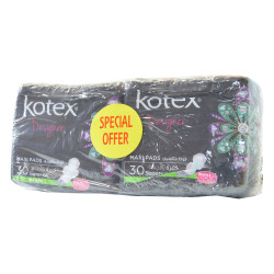 منديل صحي كوتكس ماكسي سوبر مع أجنحة 30 قطعة