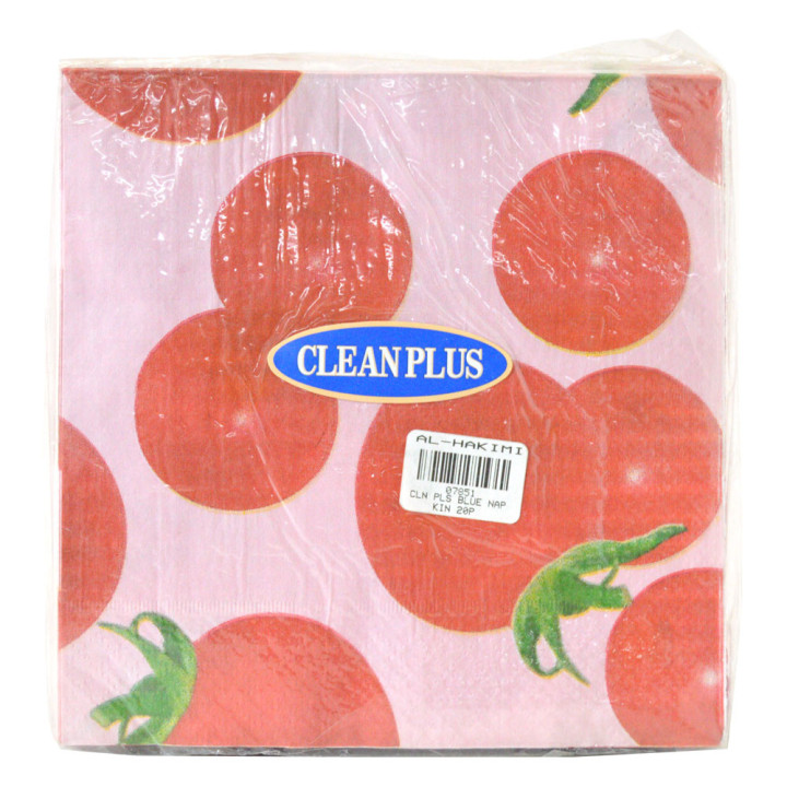 Clean Plus Blue Napkins, 20 pcs