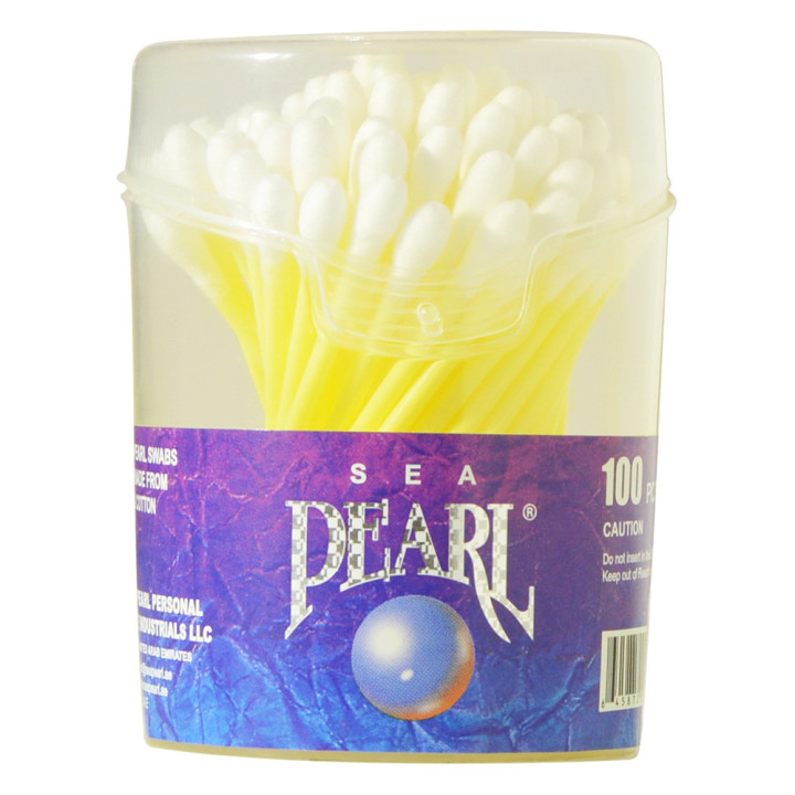 Pearl Cotton Ear Buds, 100 pcs