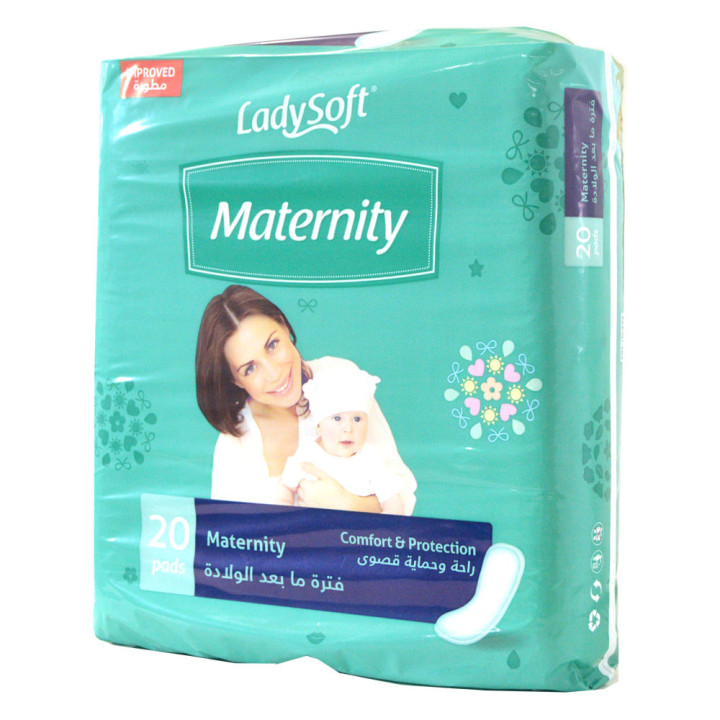 Lady Soft Maternity Napkins, 20 pcs