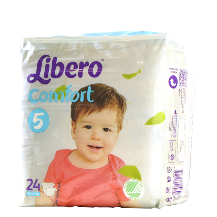 Libero Diapers No. 5, 10-16 kg, 24 pcs