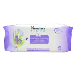 Himalaya Herbals Soothing and Protecting Baby Wipes, 56 pcs