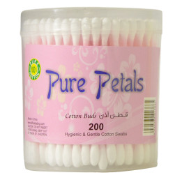 Ways Pure Cotton Ear Buds, 200 pcs