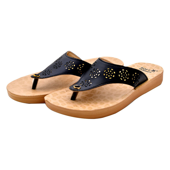 Relaxo Flite Ladies Slippers No. PUL-65, 1 pair