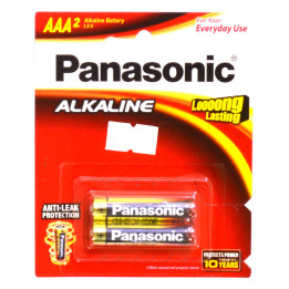 Panasonic AAA Batteries, 2 pcs