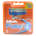 Gillette 2Pcs Fusion Blade 1Pcs