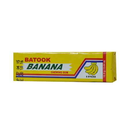 Batook Banana Chewing Gum 12.5Gms