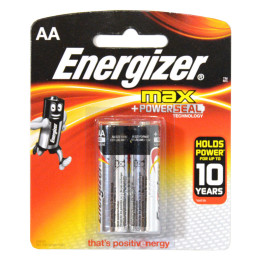 Energizer AA Battery No. LR6-E91-BP2, 2 pcs