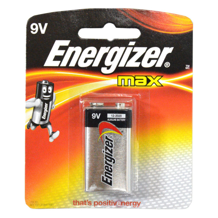 Energizer 9V Battery No. 6LR61-522-B1, 1 pc