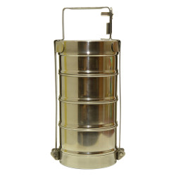 برهان رقم 09/4 سس علبة طعام من فولاذ مقاوم للصدأ