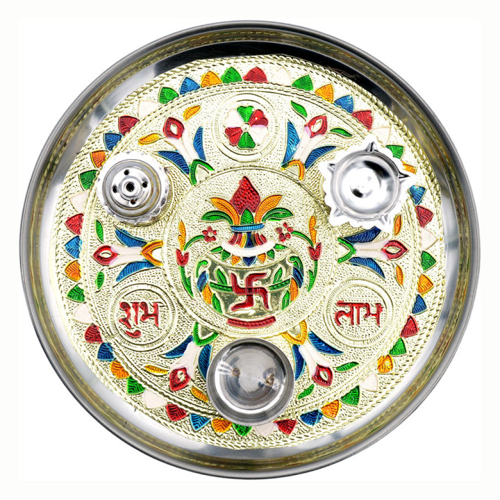 Burhan Pooja Thali No. 10, 1 pc