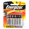 Energizer LR03-AAA 1.5V Battery 6 Pieces