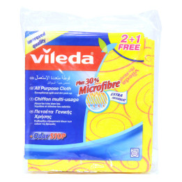 Vileda All Purpose Cloth, 3 pcs