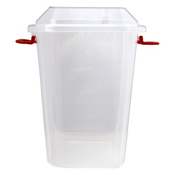 سلة مربعة عشوائية عصرية ناكودا #30 مع غطاء 1 قطعة