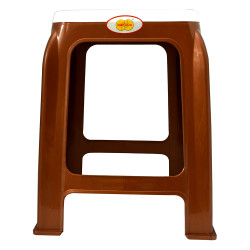 مقعد بلاستيكي مطبوع برج حظ ناكودا كبير 1 قطعة