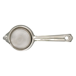 Burhan Single Net Stainless Steel Conical Strainer, India, No. 04, 1…