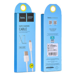 Hoco X1 Rapid Charging Cable, Micro USB, 1 pc