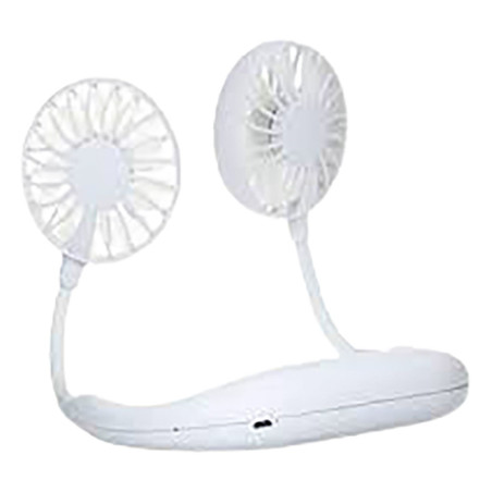 Sports Wear White Arometheraphy Fan 1Pcs