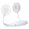 Sports Wear White Arometheraphy Fan 1Pcs