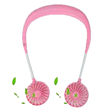 Sports Wear Pink Arometheraphy Fan 1Pcs