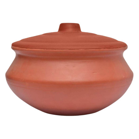 Mitticool #2L Clay Biryani Pot 1Pcs