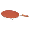Mitticool #9In Clay Simple Tawa W/Handle 1Pcs