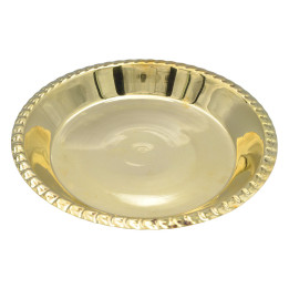 Burhan No. 2 Pooja Thali Brass, 1 pc